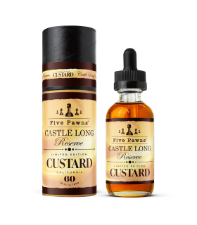 Five Pawns Castle Long Reserve Custard 60ml - ilksigaran