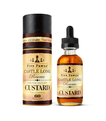 Five Pawns Castle Long Reserve Custard 60ml - ilksigaran