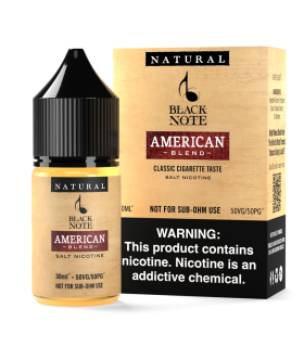 Black Note American Blend Salt Likit 30mg/50mg | ilksigaran