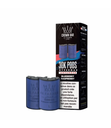Al Fakher Puff Blueberry Raspberry Hyper Max 30K Kartuş