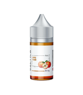Saltica Apple Peach Salt Likit 30ml (35mg / 50mg) | ilksigaran