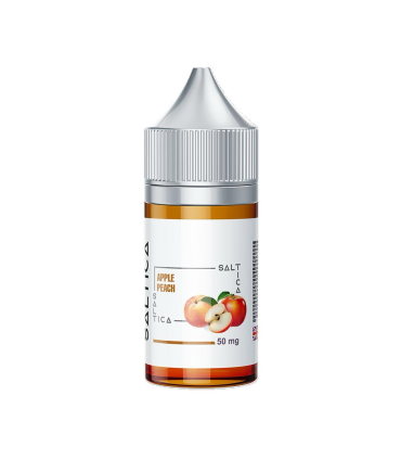 Saltica Apple Peach Salt Likit 30ml (35mg / 50mg) | ilksigaran