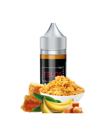 Saltica Telos Salt Likit 30ml (Karamel & Bisküvi) | ilksigaran