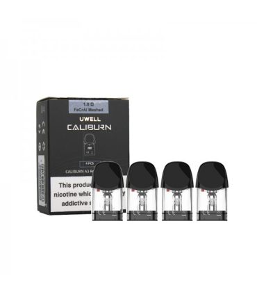 Uwell Caliburn A3 1.0 Ohm Yedek Kartuş (4'lü Paket) - ilksigaran