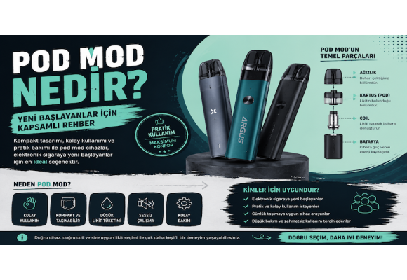 Pod Mod Nedir? Yeni Başlayanlar İçin Kapsamlı Rehber (2026)